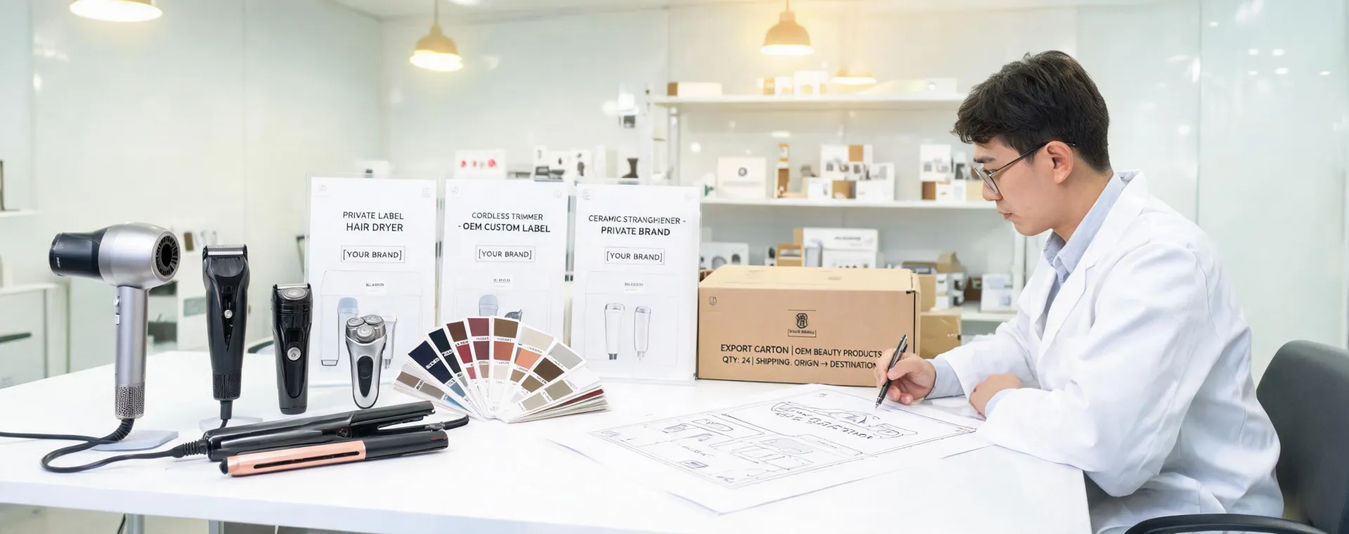 Personal care appliance OEM lab